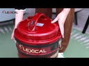 Aspirateur Électrique 21L Sans Sac Lexical- 2200W Rouge 