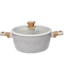 Batterie De Cuisine Sizar 23 Pièces Granite - Beige