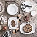 Assiette Rectangulaire PARMA  22x16 Cm