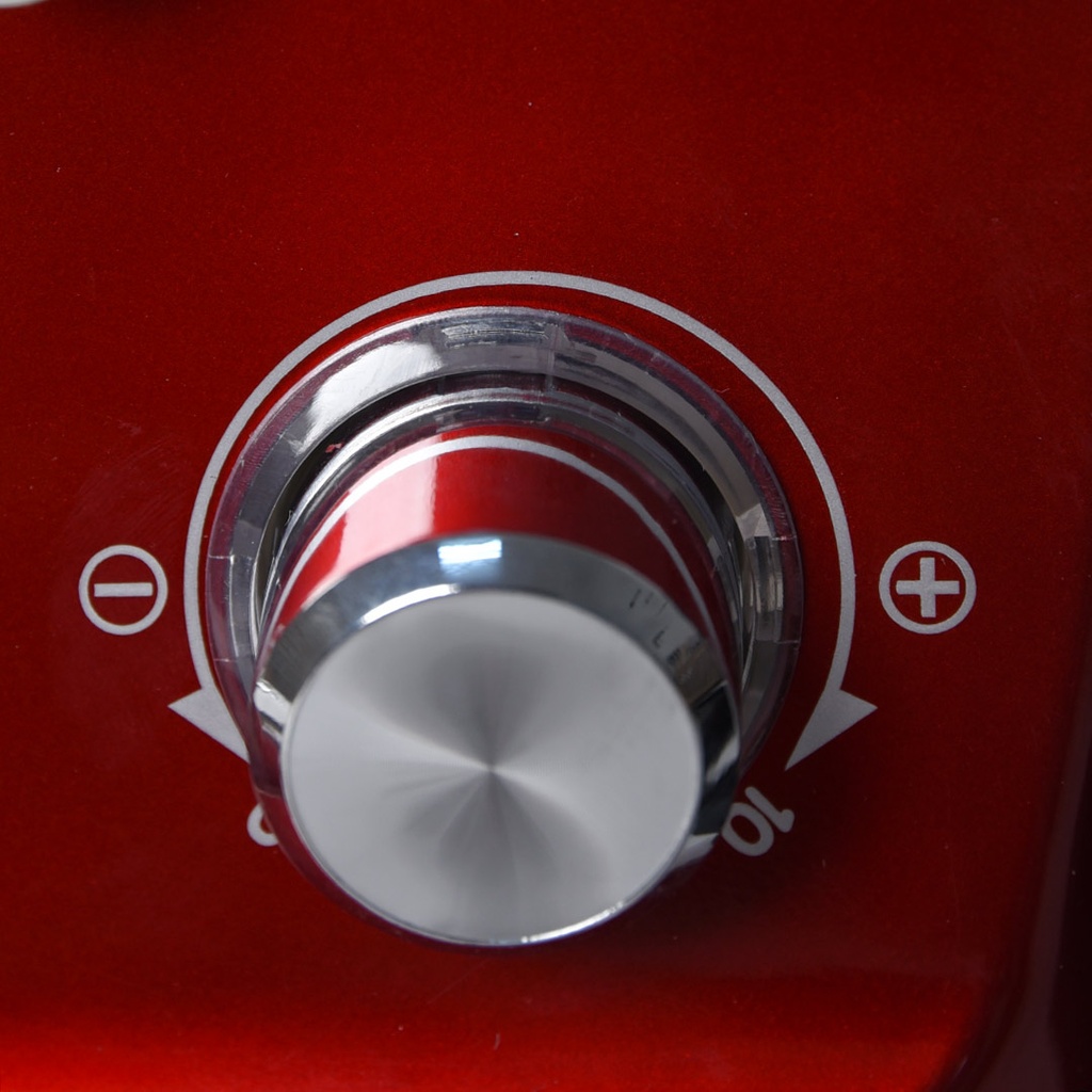 Robot Pétrin Multifonction Avec Afficheur Florence 6.5L 1200W - Rouge 