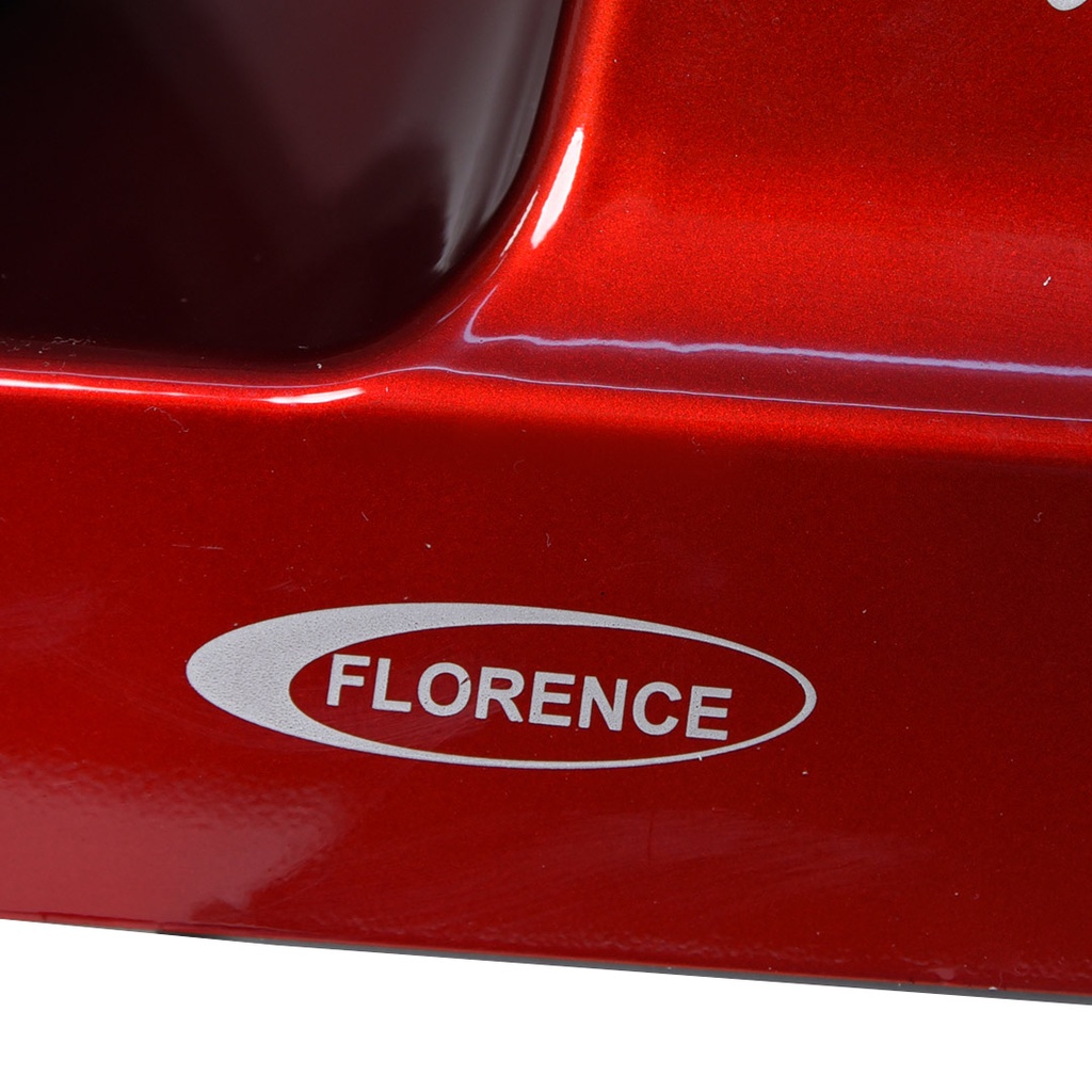 Robot Pétrin Multifonction Avec Afficheur Florence 6.5L 1200W - Rouge 