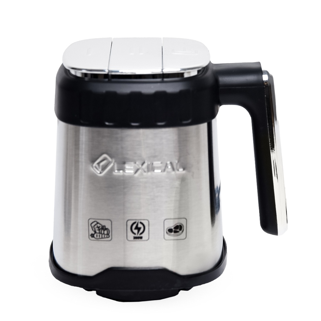 Hachoir Electrique Avec Bol en Verre Lexical 300W 2L - Noir