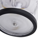 Hachoir Electrique Avec Bol en Verre Lexical 300W 2L - Noir