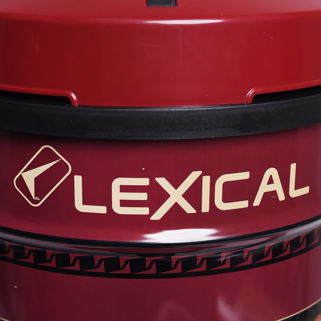 Aspirateur Électrique 21L Sans Sac Lexical- 2200W Rouge 