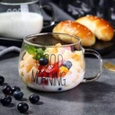 Tasse En Verre Good Morning