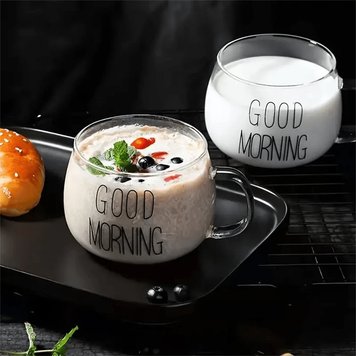 Tasse En Verre Good Morning