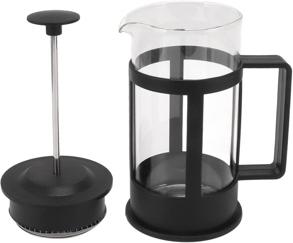 Mousseur a Lait en Verre 800ml Noir