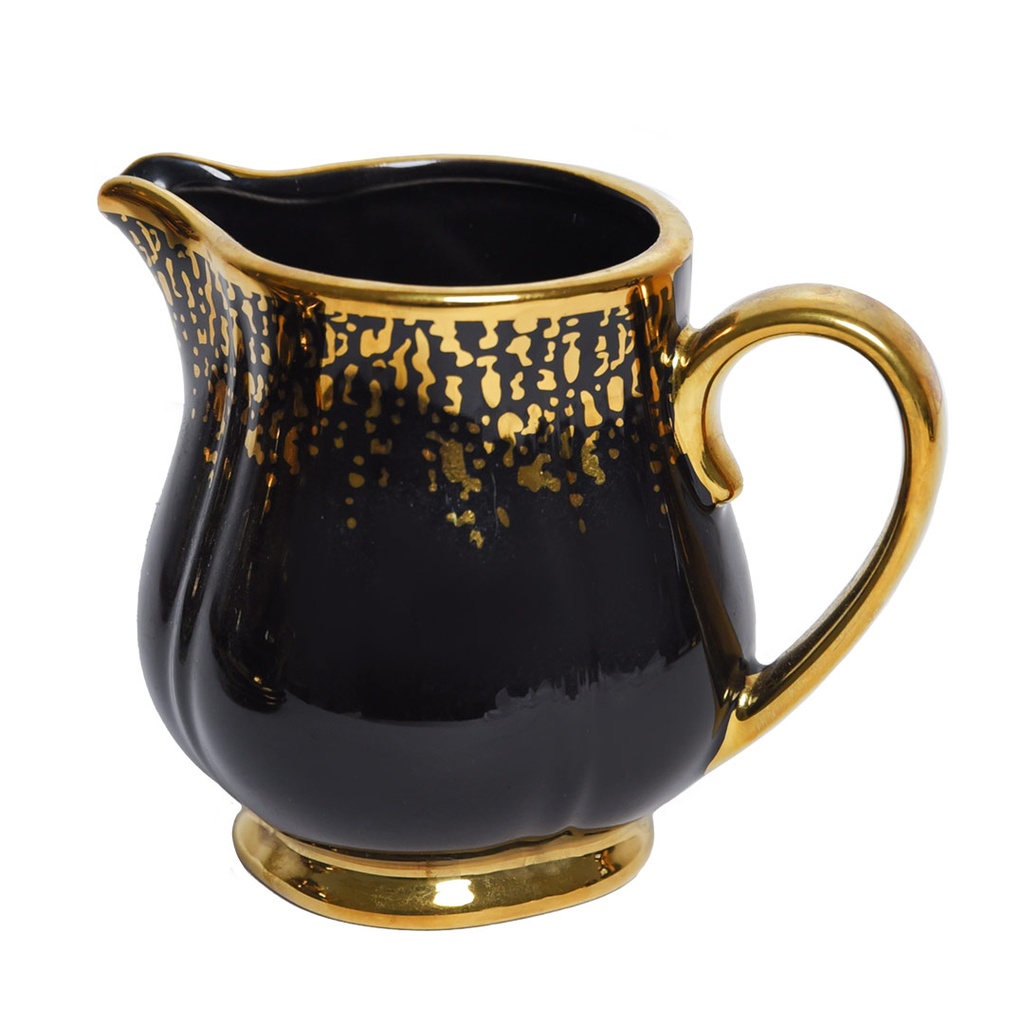 Service En Porcelaine Avec Support 20 Pièces Noir Thomas