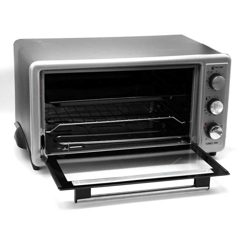 Four électrique Max 45 Litres Chaleur tournante STAR ONE 1800W Noir