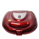 Appareil De Cuisson 5en1 Florence Zouza , Panini , Gauffre , Donut , Maamoul - Rouge