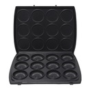 Appareil De Cuisson 5en1 Florence  Zouza , Panini , Gauffre , Donut , Maamoul - Noir