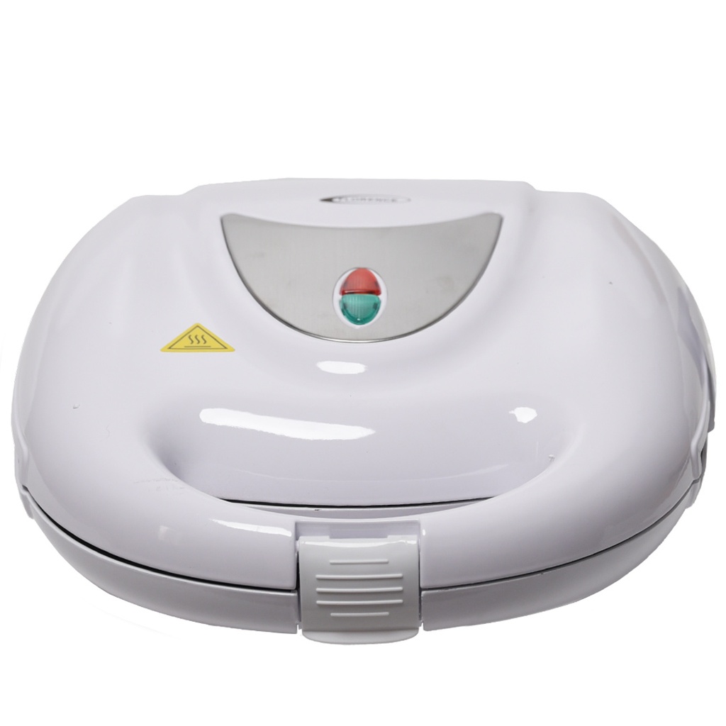 Appareil De Cuisson 5en1 Florence Zouza , Panini , Gauffre , Donut , Maamoul- Blanc