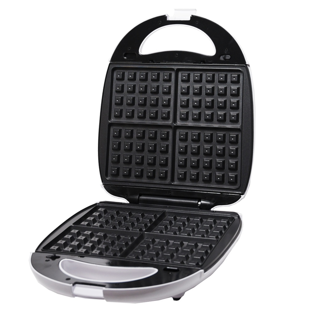 Appareil De Cuisson 5en1 Florence Zouza , Panini , Gauffre , Donut , Maamoul- Blanc