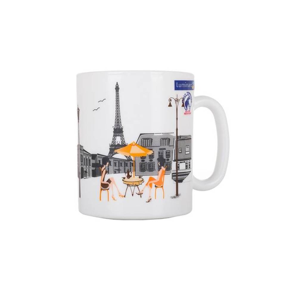 Lot De 6 Tasses Mug Luminarc ESSENCE Tour Eiffel 32 cl