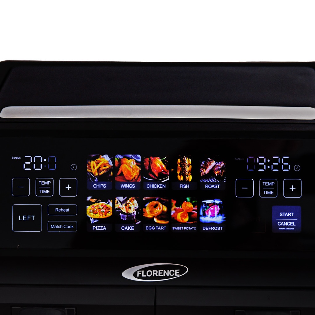 Air Fryer Florence 10 en 1 Avec 2 panier 2200W 8 L