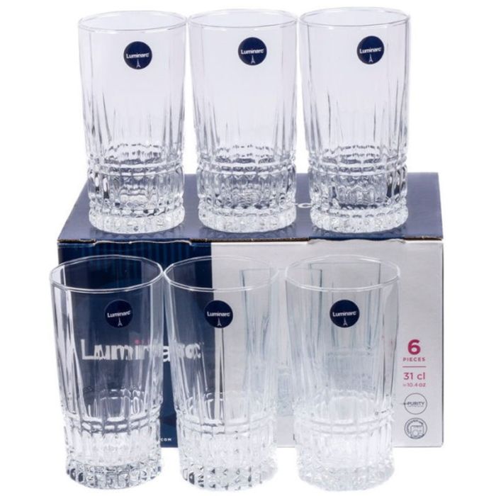 Lot De 6 Gobelets Luminarc ELYSEES 31 cl