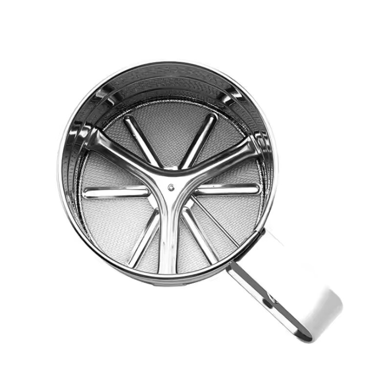 Tamis a Farine Rond En Acier inoxydable Grand modél