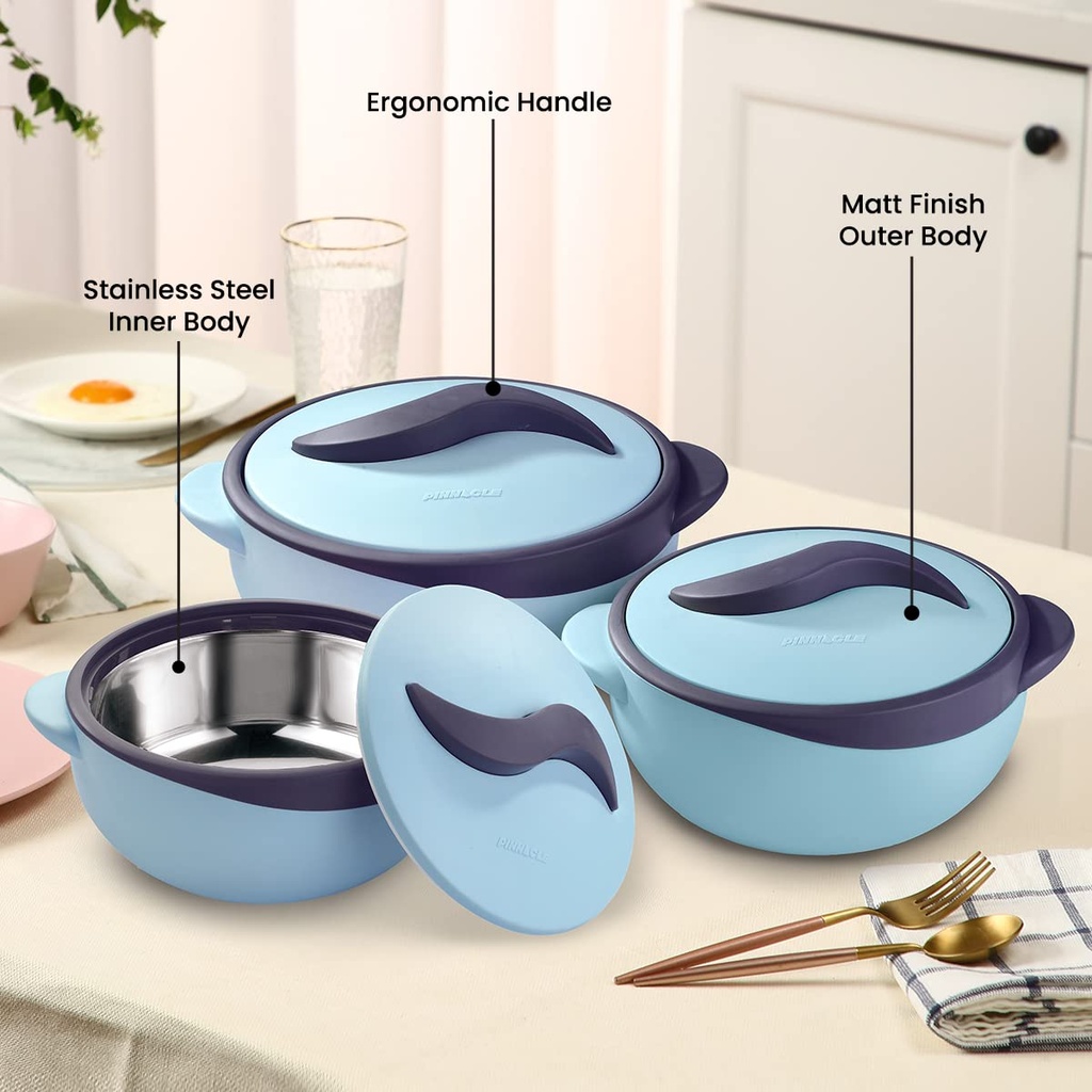 Ensemble de 4 Boites Isotherme Pinnacle Bleu Ciel