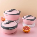 Ensemble de 4 Boites Isotherme Pinnacle Rose