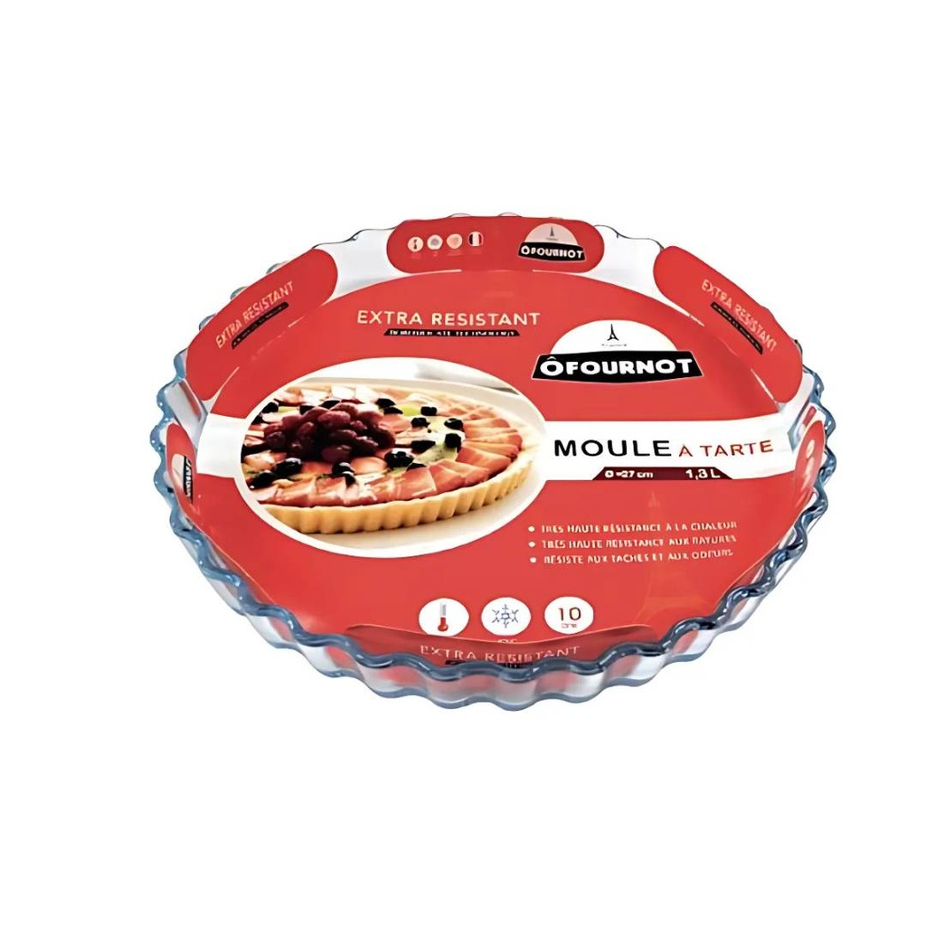 Moule a Tarte Rond Ofournot 28cm 