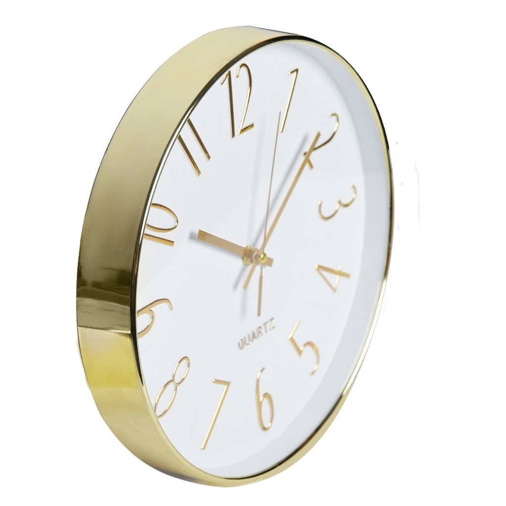 Horloge Murale Rond 29Cm Blanc