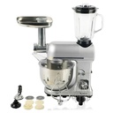 Robot Pétrin Multifonctions 3en1 Topmatic 1800W Silver