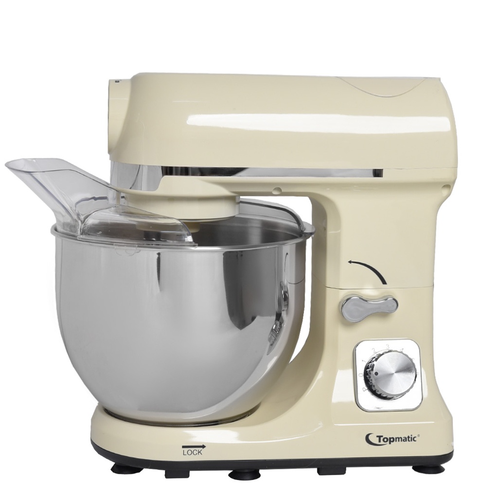 Robot Pétrin Multifonctions 3en1 Topmatic 1800W Beige