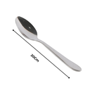 Lot De 6 Cuillères de Table En Acier Inoxydable