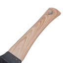 Poêle Granite Œufs Et Pancakes 2 Trou Gris