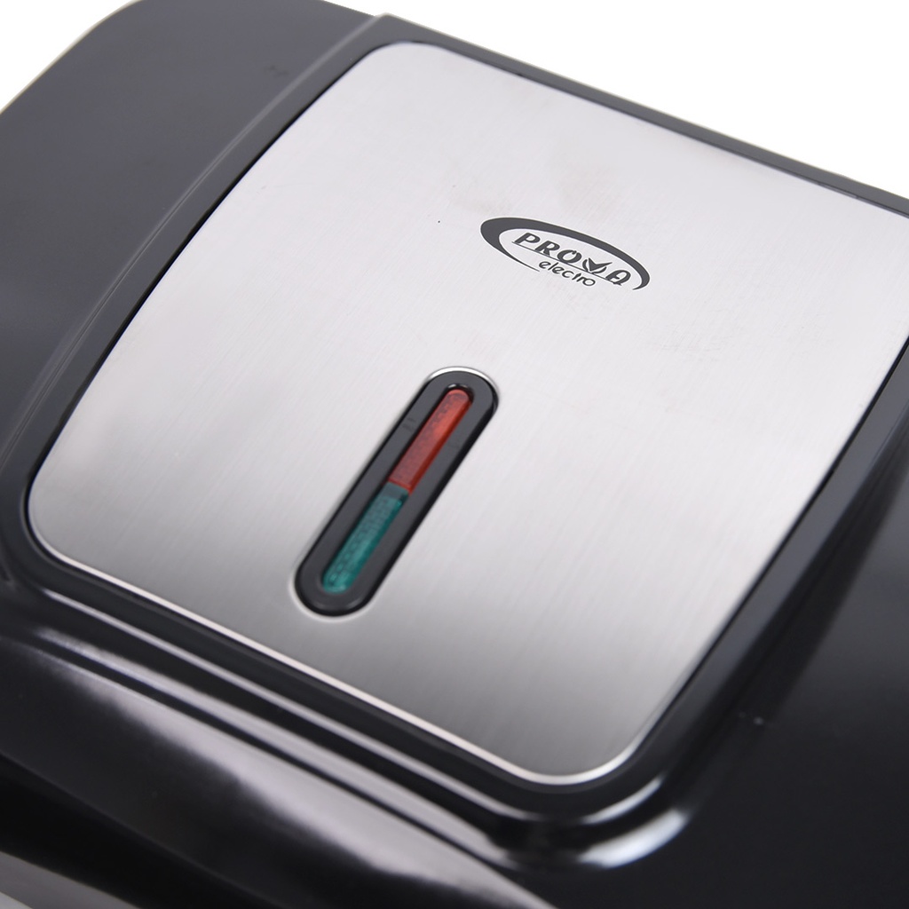 Appareil de Cuisson 4en1 Prova Zouza , Panini , Gauffre et Maamoul Noir 750W