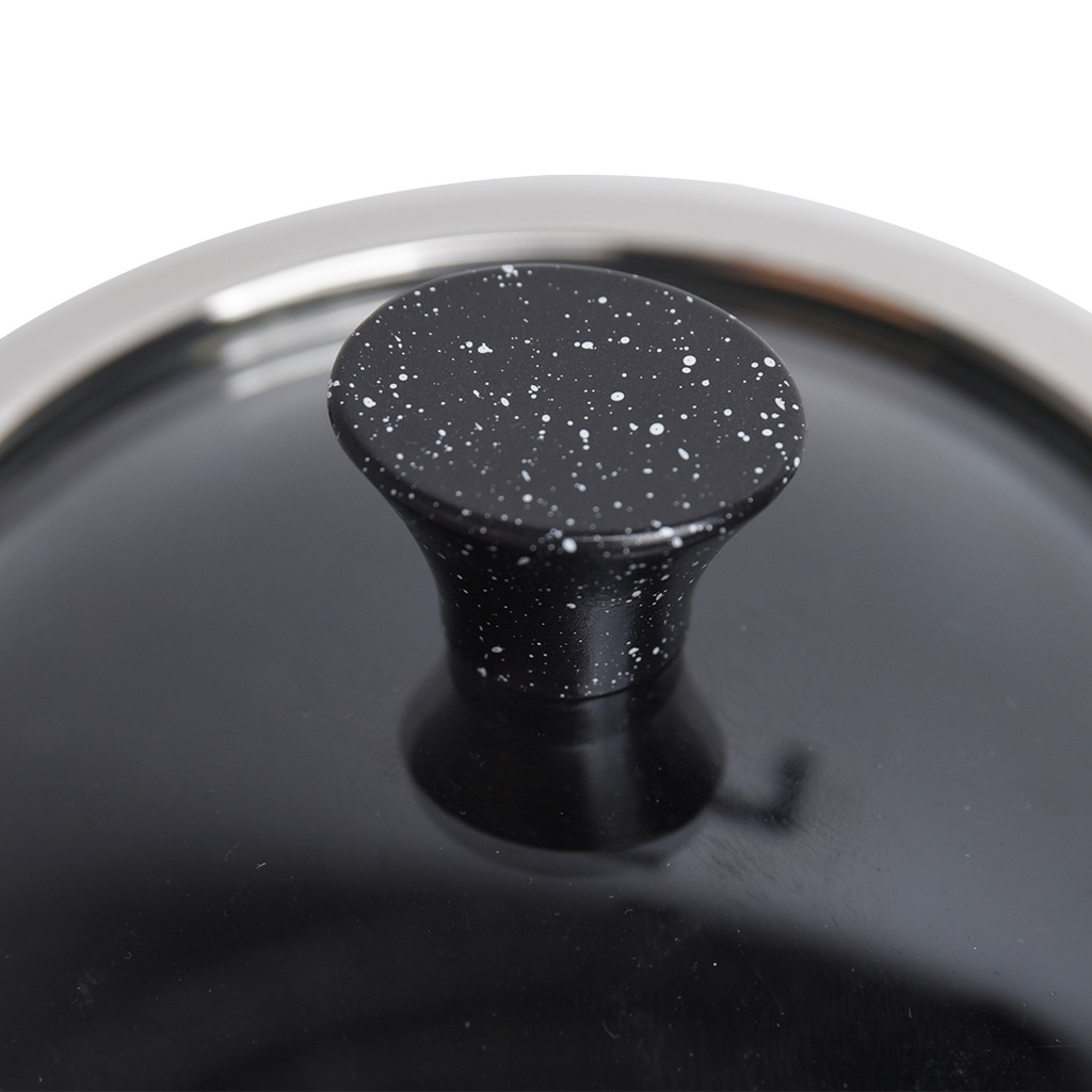 Theière en Granite Lines 3 piècs Noir