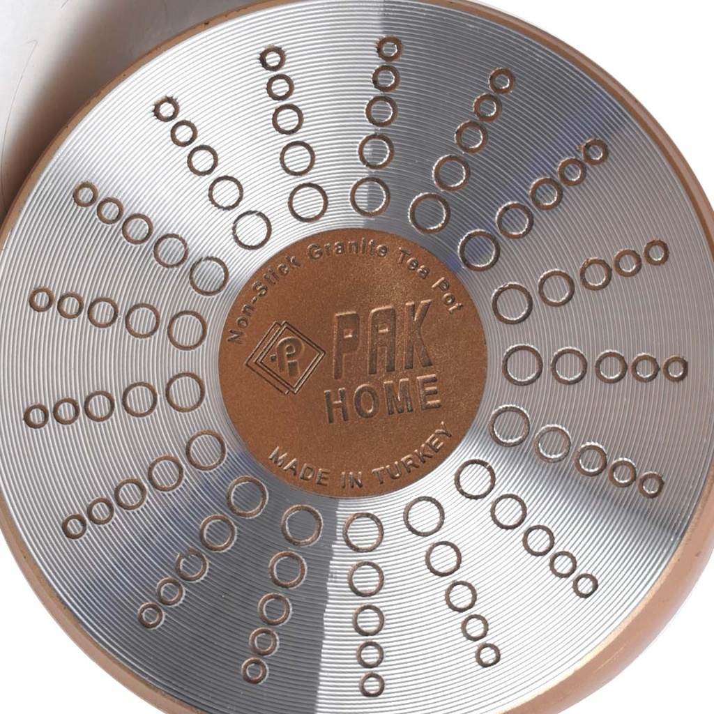 Theière en Granite Lines 3 pcs Blan & Miel