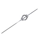 Four Électrique Florence 52L 1500W – Avec Tournebroche & Turbo Gris Charbon