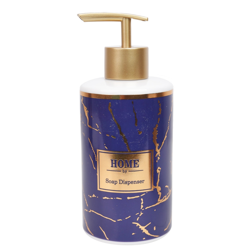 Accessoires de salle de bain en céramique Rond Bleu 