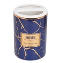 Accessoires de salle de bain en céramique Rond Bleu 