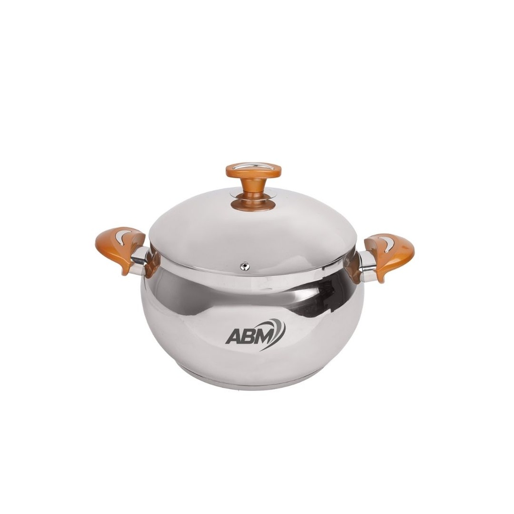 Batterie de Cuisine Inox Lines 10 Pièces Miel 