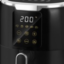Air Fryer Lexical 4,5 litre 1200W Noir