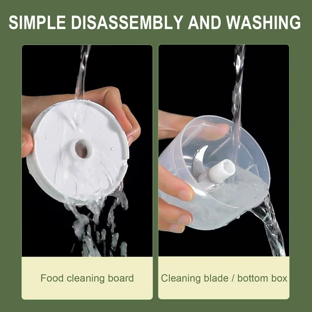 Mini Hachoir Rechargaeble 45W Blanc