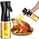 Vaporisateur Huile Et Vinaigre 210 ml Spray En Verre Noir 