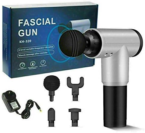 Pistolet De Massage Musculaire Argent