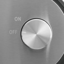 Hachoir à Salade Electrique Lexical 1000W Argent