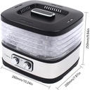Déshydrateur Alimentaire Electrique A 4 niveaux Lexical 240W