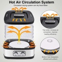 Déshydrateur Alimentaire Electrique A 4 niveaux Lexical 240W