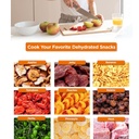 Déshydrateur Alimentaire Electrique A 4 niveaux Lexical 240W