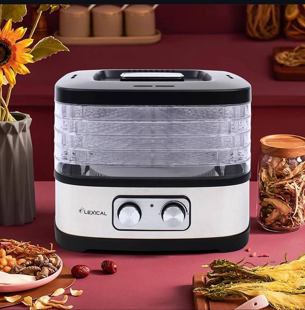 Déshydrateur Alimentaire Electrique A 4 niveaux Lexical 240W