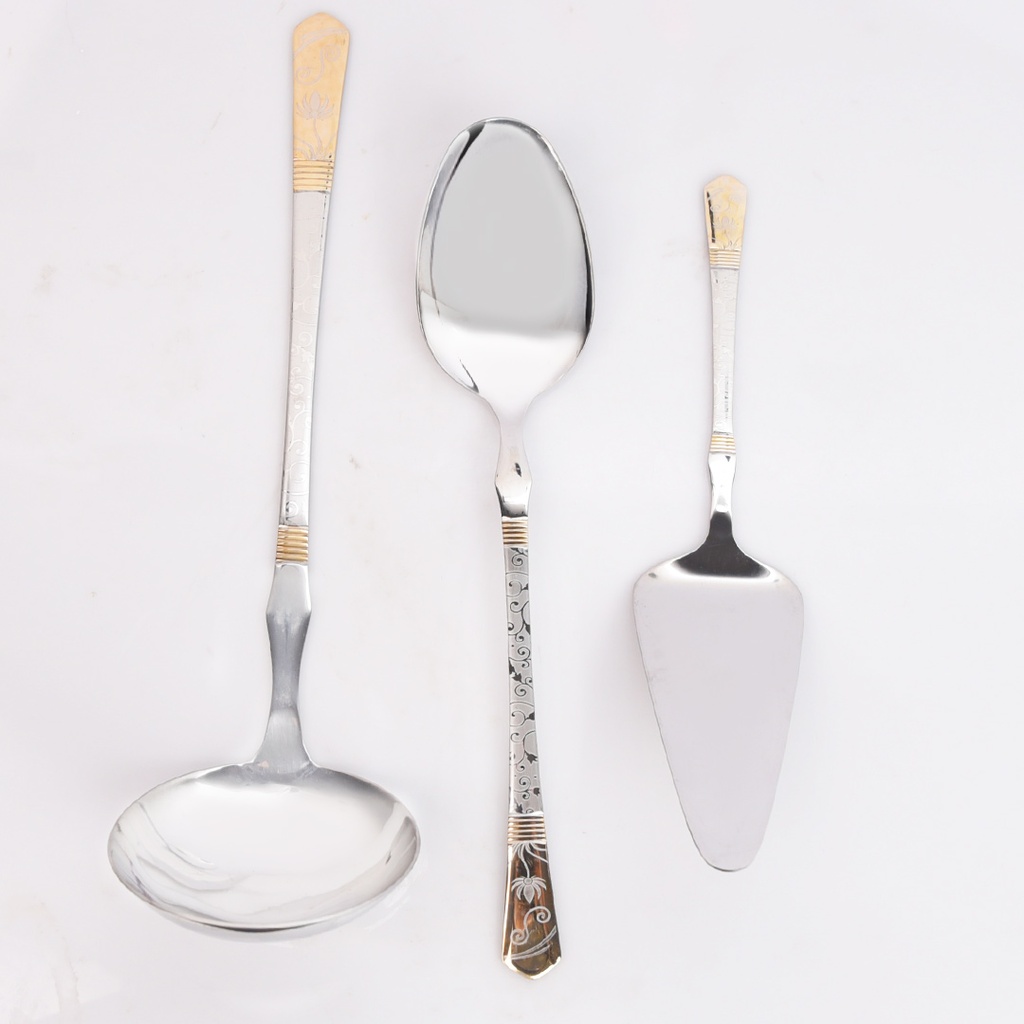 Coffret Ménagère De Cuisine 75 Pièces Golden House - Model 2