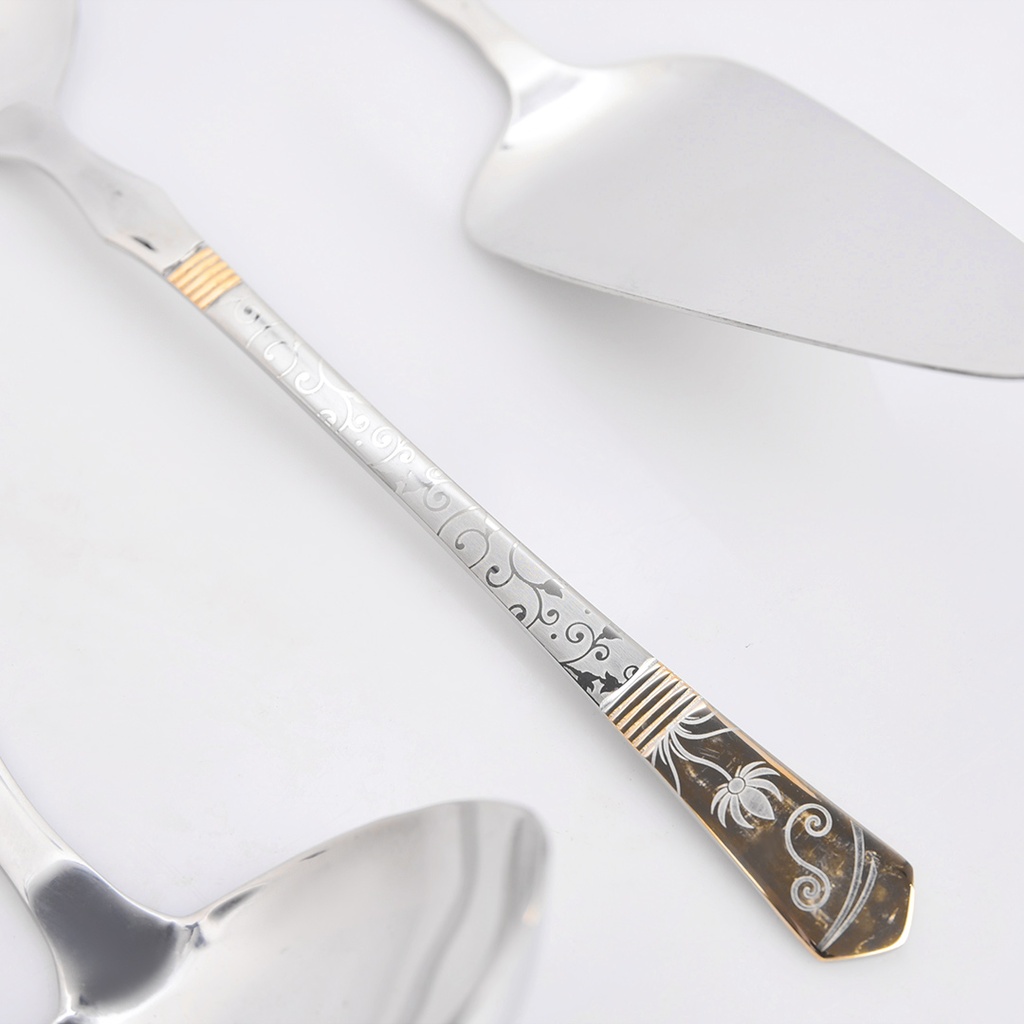 Coffret Ménagère De Cuisine 75 Pièces Golden House - Model 2