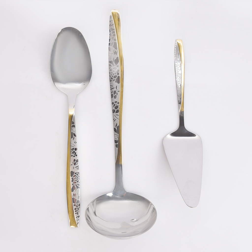 Coffret Ménagère De Cuisine 75 Pièces Golden House - Model 3