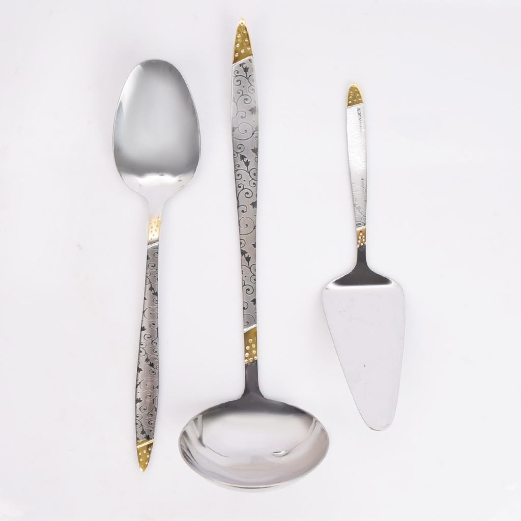 Coffret Ménagère De Cuisine 75 Pièces Golden House - Model 1