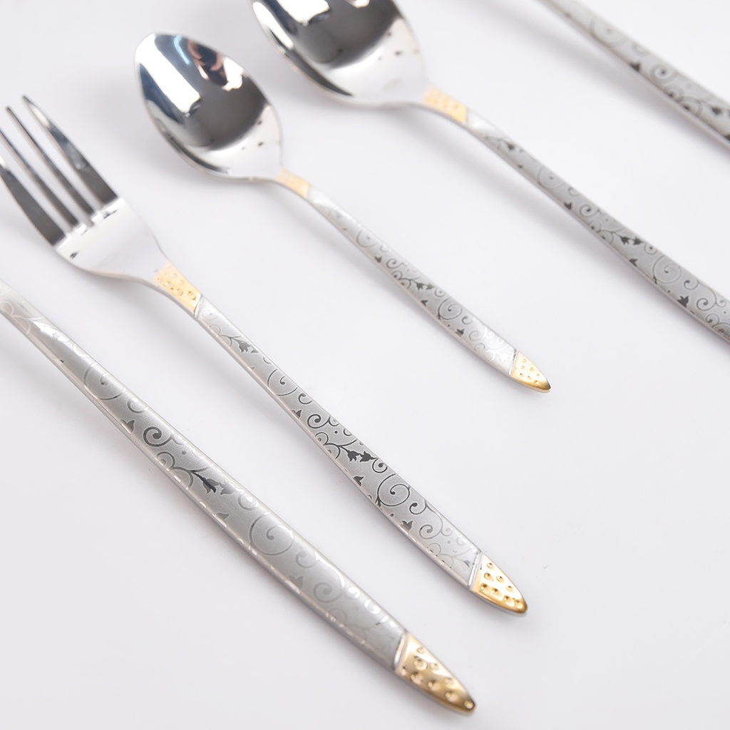 Coffret Ménagère De Cuisine 75 Pièces Golden House - Model 1